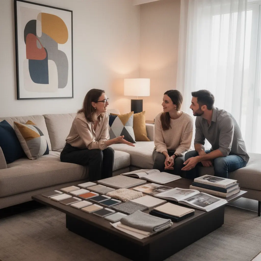 Przestronny pokój dziecięcy z kolorowymi meblami i kreatywnymi akcentami