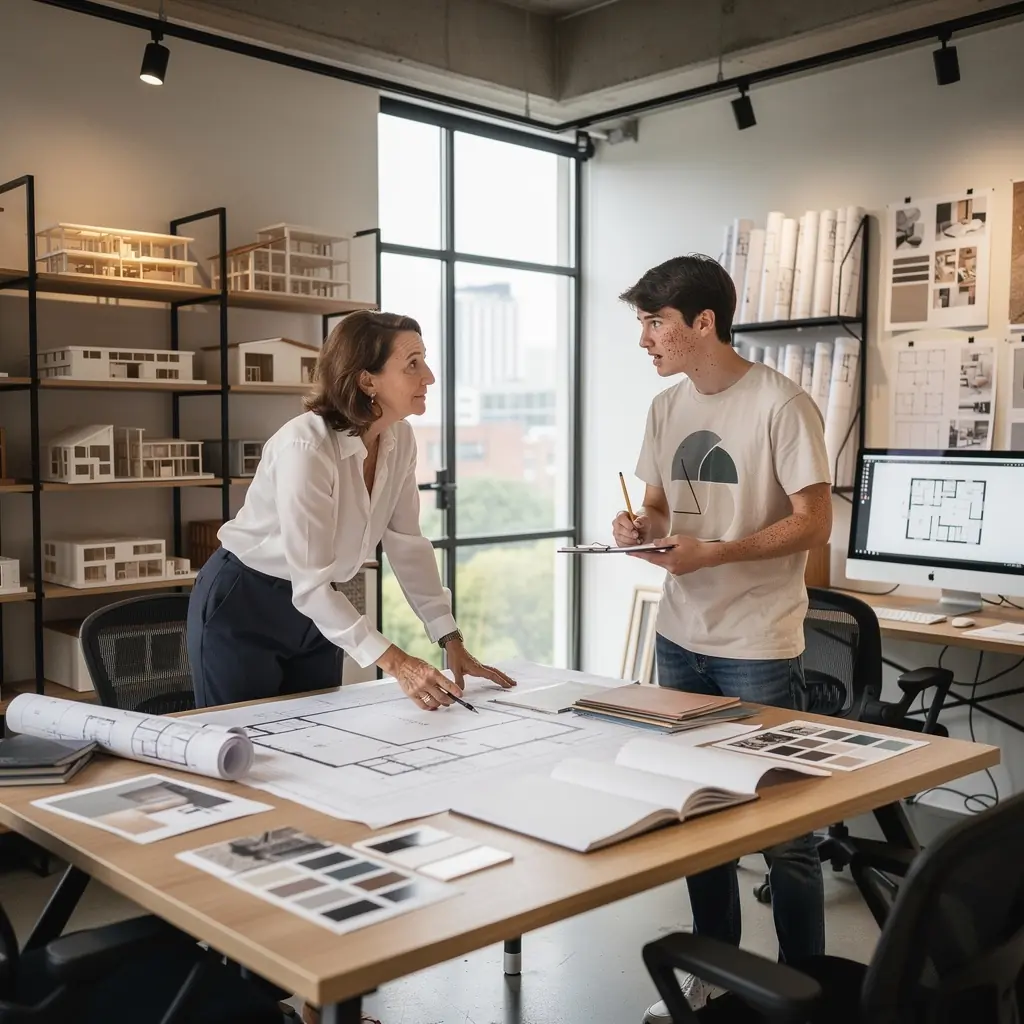 Przytulna sypialnia z dużym łóżkiem, przytulnymi narzutami i stylowymi dodatkami
